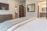 Master Bedroom with King Bed & En Suite and large walk-in closet